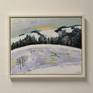 Ready to hang
Signed on the back

White shadow gap frame included