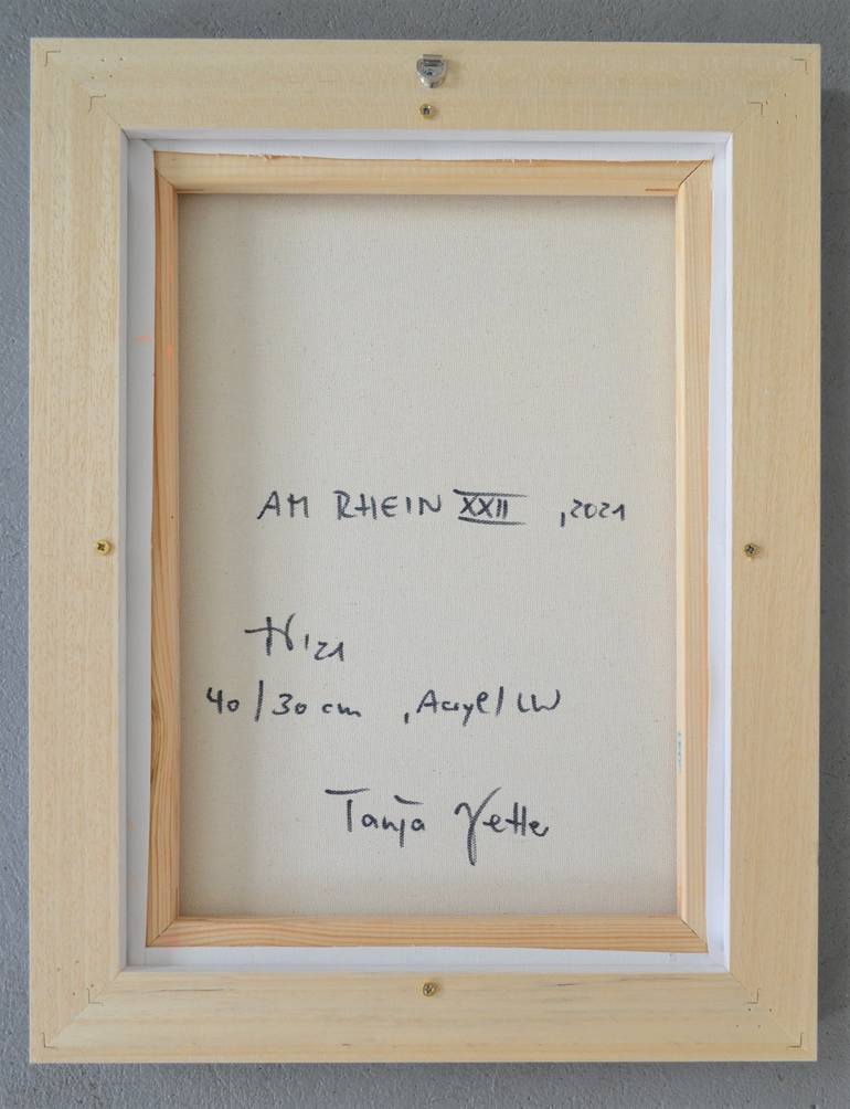 Original Expressionism Landscape Painting by Tanja Vetter