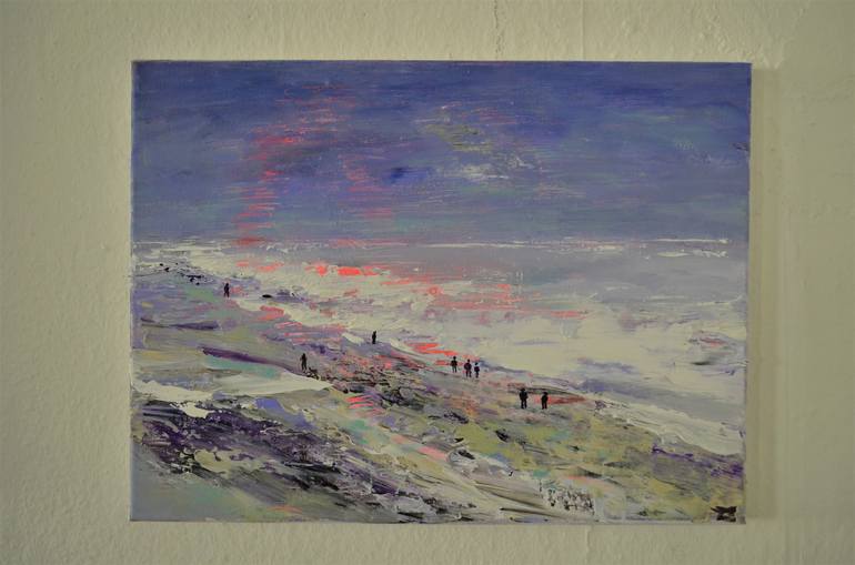 Original Beach Painting by Tanja Vetter