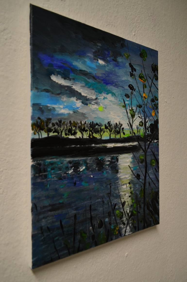 Original Landscape Painting by Tanja Vetter