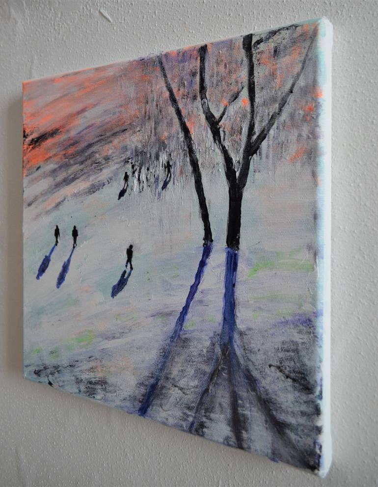 Original Expressionism Landscape Painting by Tanja Vetter