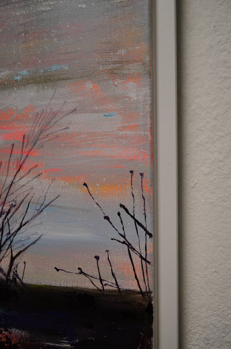 Original Expressionism Landscape Painting by Tanja Vetter
