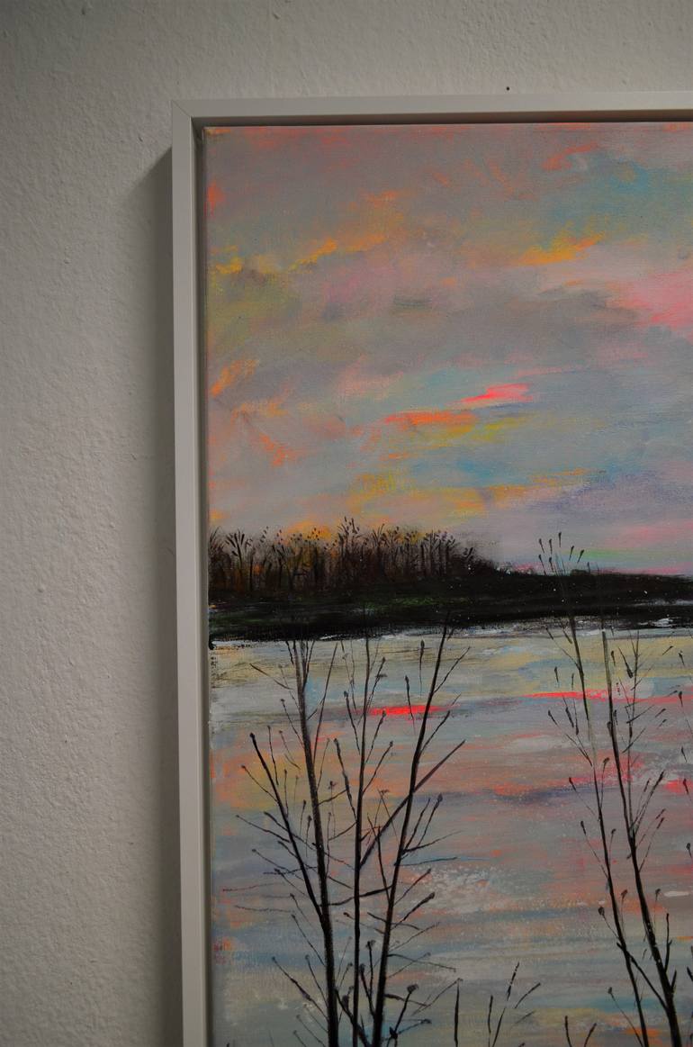 Original Expressionism Landscape Painting by Tanja Vetter