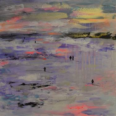 Original Expressionism Beach Paintings by Tanja Vetter