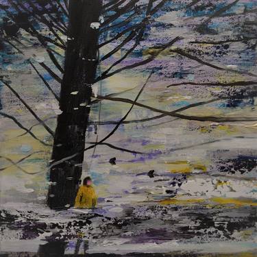 Original Expressionism Landscape Paintings by Tanja Vetter