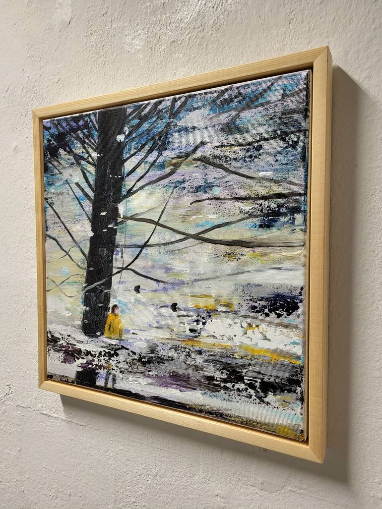 Original Expressionism Nature Painting by Tanja Vetter