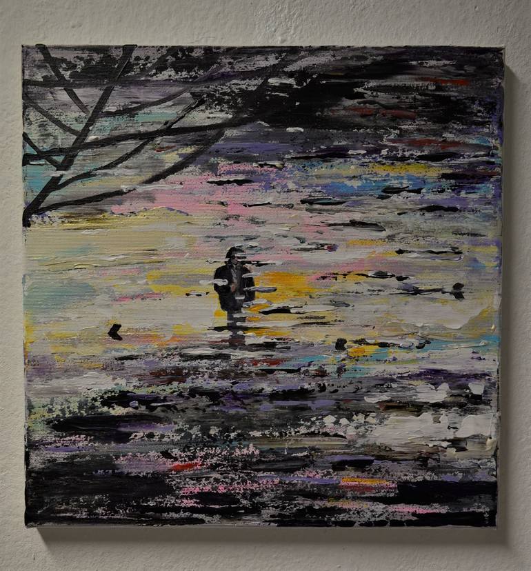 Original Expressionism Nature Painting by Tanja Vetter