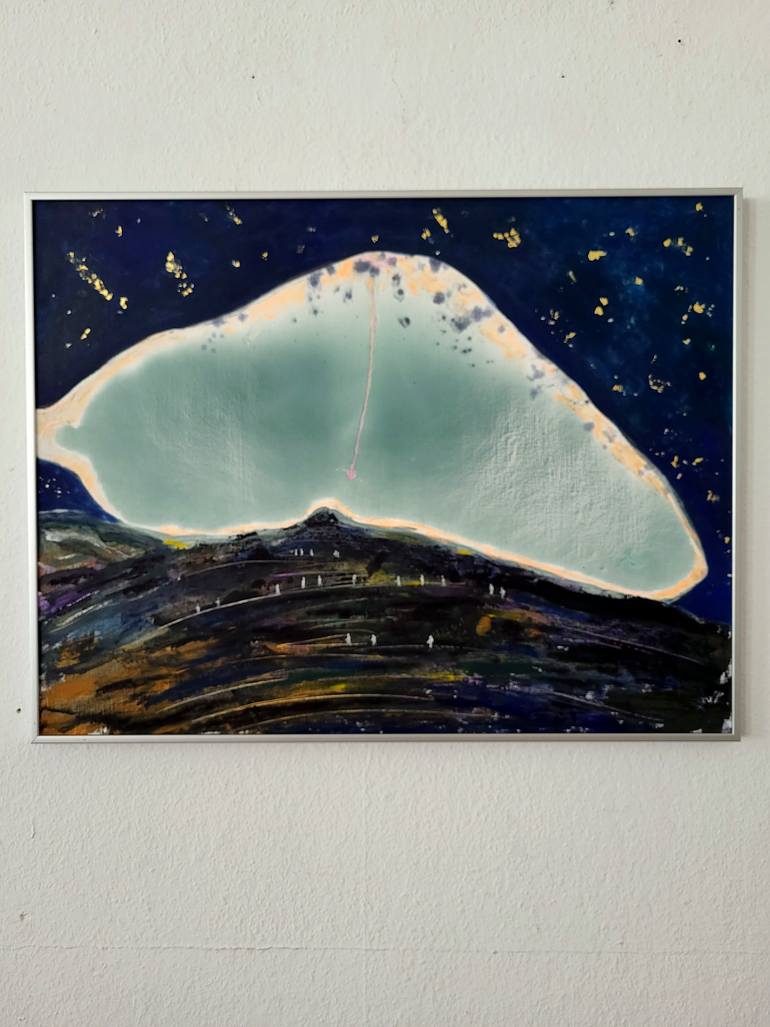Original Expressionism Nature Painting by Tanja Vetter