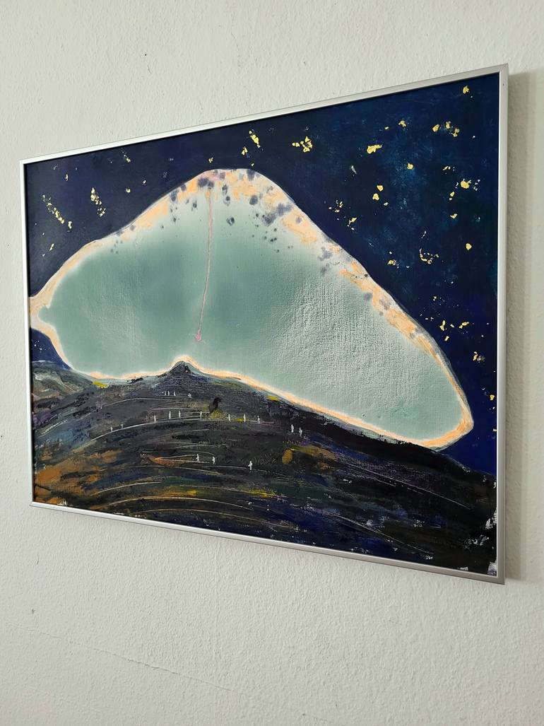 Original Expressionism Nature Painting by Tanja Vetter