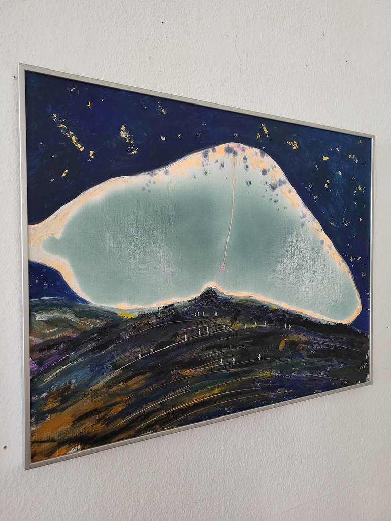 Original Expressionism Nature Painting by Tanja Vetter