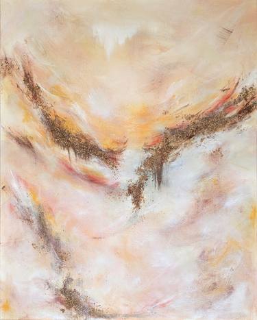Original Abstract Expressionism Abstract Mixed Media by Anna Mar