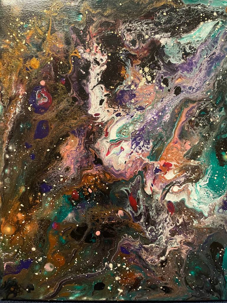 Original Painterly Abstraction Abstract Painting by Lisa Perraymond