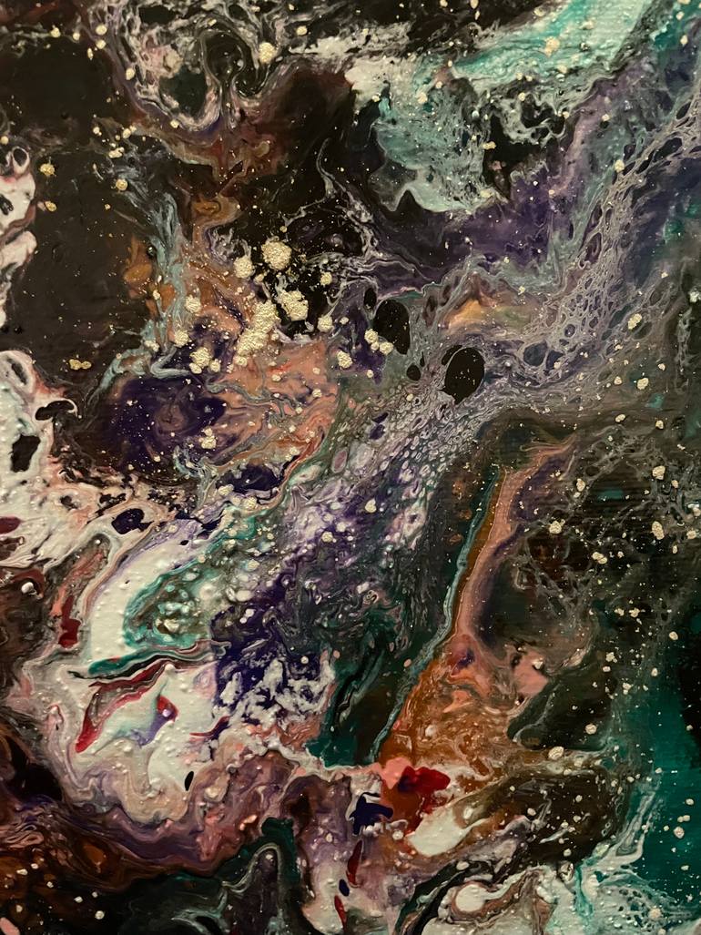 Original Painterly Abstraction Abstract Painting by Lisa Perraymond