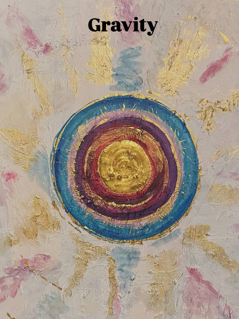 Original Abstract Expressionism Abstract Painting by Lisa Perraymond