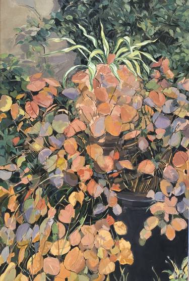 Original Fine Art Garden Paintings by Karin Moorhouse
