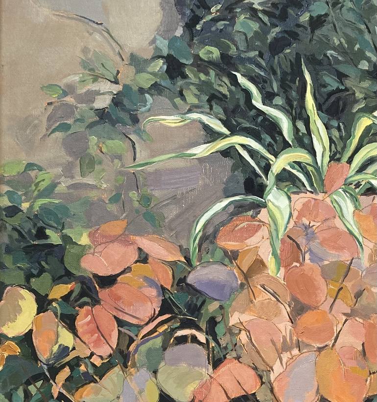Original Contemporary Garden Painting by Karin Moorhouse