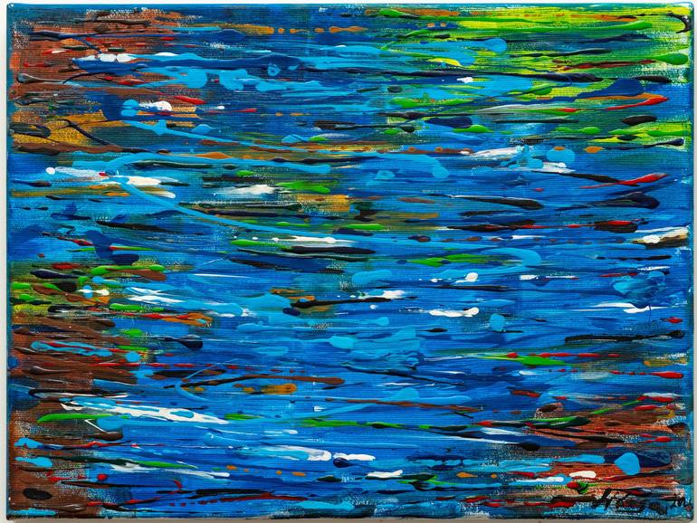 Ocean Painting by Lidija Krasnić | Saatchi Art
