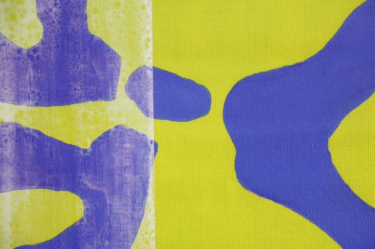 Original Art Deco Abstract Painting by Edward Xu
