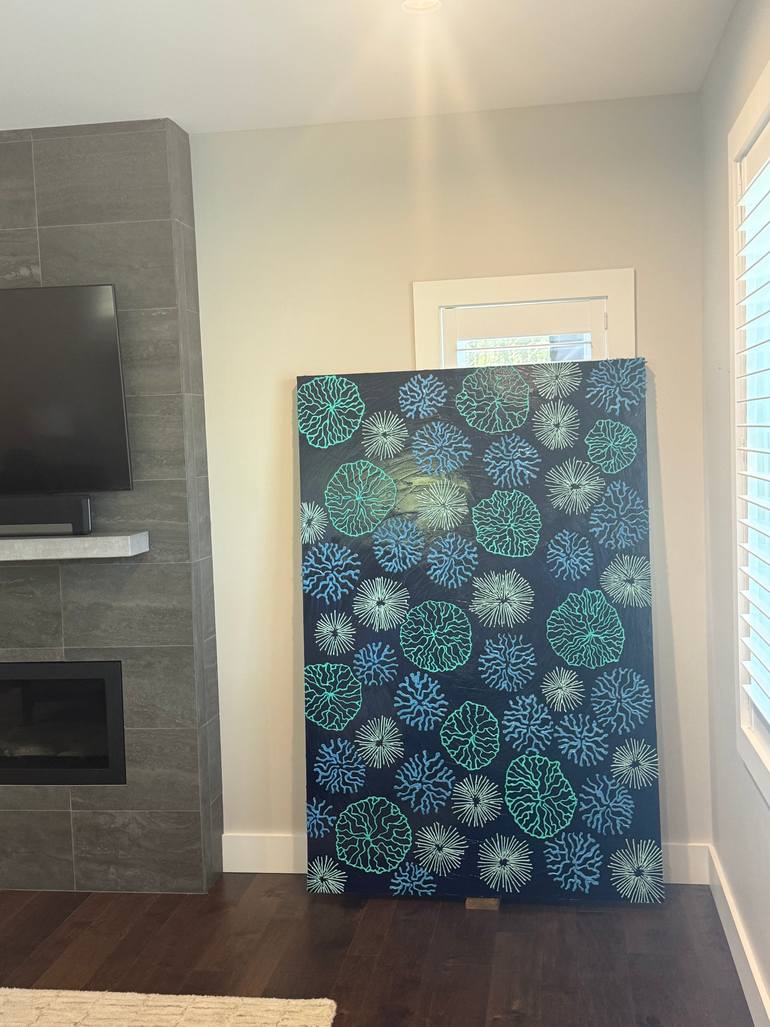 Original Abstract Painting by Erik Skala