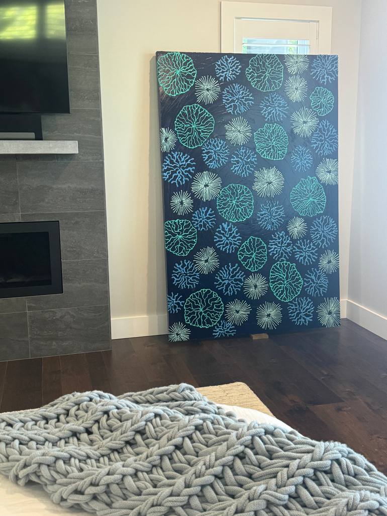 Original Abstract Painting by Erik Skala