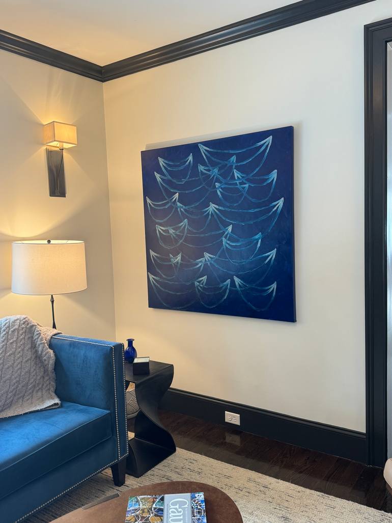 Original Conceptual Abstract Painting by Erik Skala