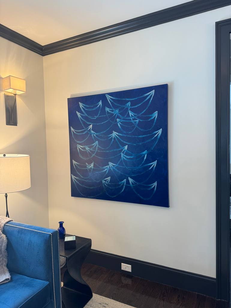 Original Conceptual Abstract Painting by Erik Skala