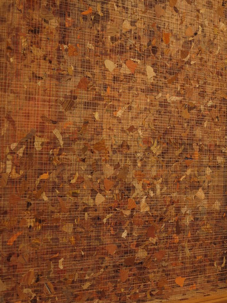 Original Abstract Mixed Media by Pierre Villain