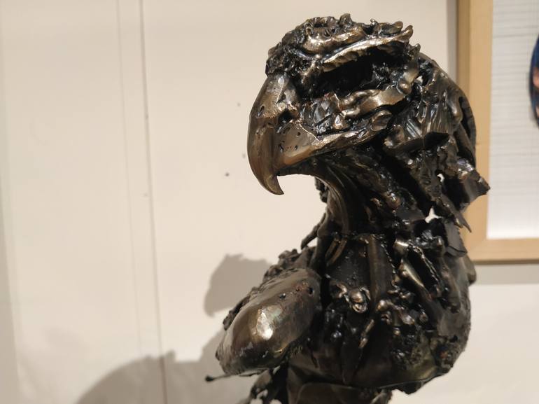 Original Contemporary Animal Sculpture by Pierre Villain