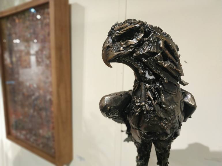 Original Contemporary Animal Sculpture by Pierre Villain