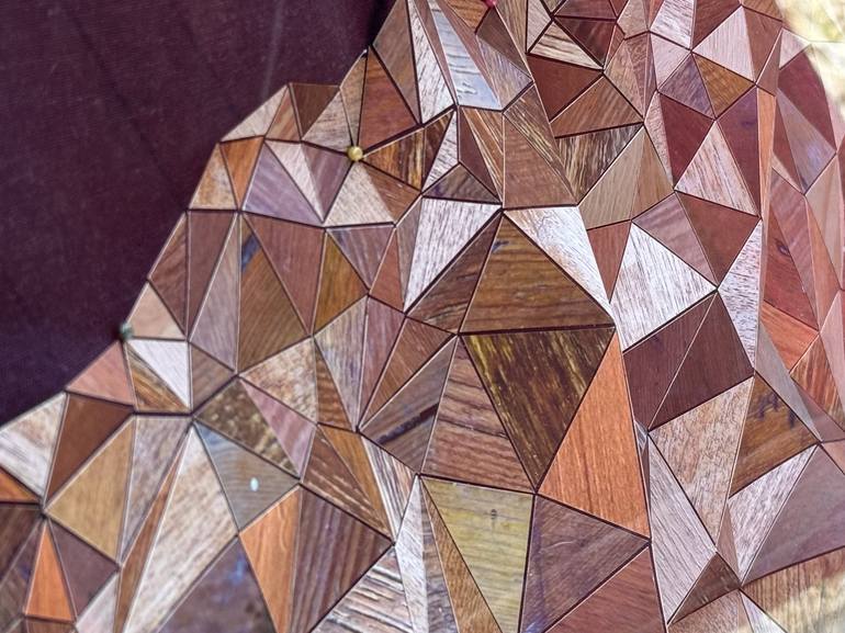 Original Abstract Collage by Pierre Villain