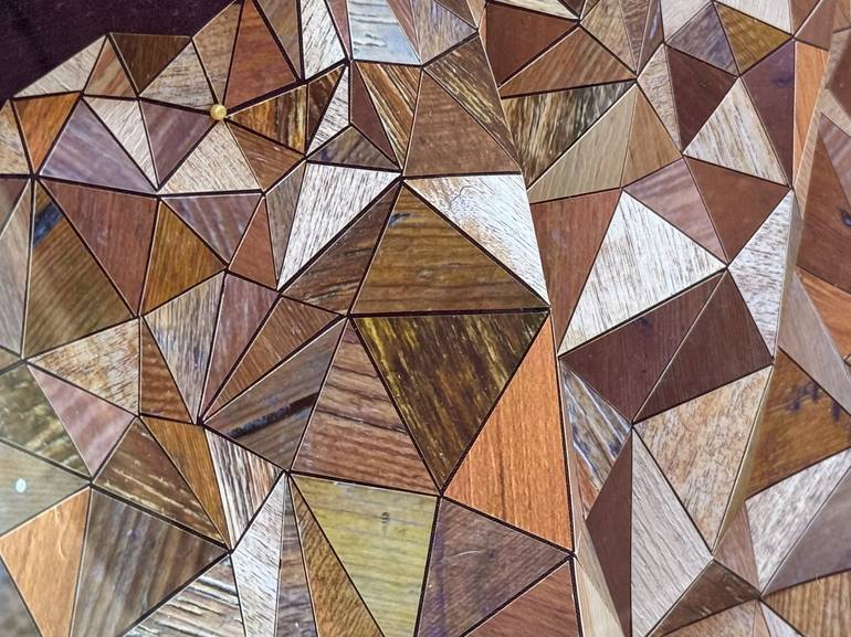 Original Abstract Collage by Pierre Villain