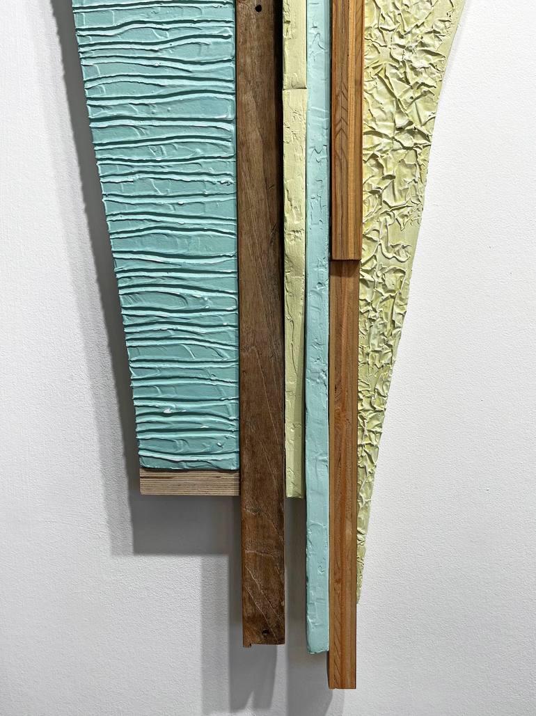 Original Geometric Abstract Mixed Media by Valerie Wilcox