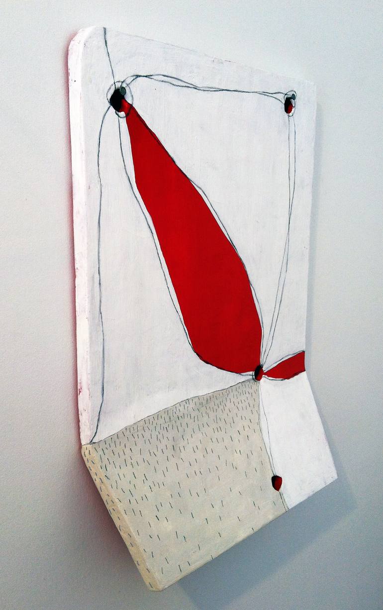 Original Minimalism Abstract Mixed Media by Valerie Wilcox