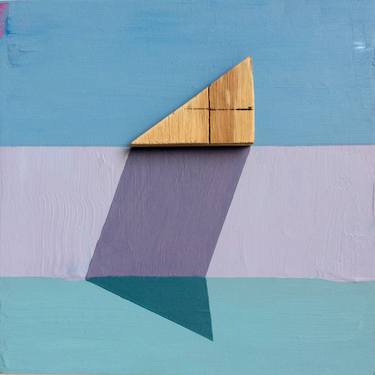 Original Minimalism Abstract Paintings by Valerie Wilcox