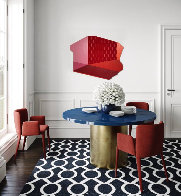 Original Minimalism Abstract Mixed Media by Valerie Wilcox