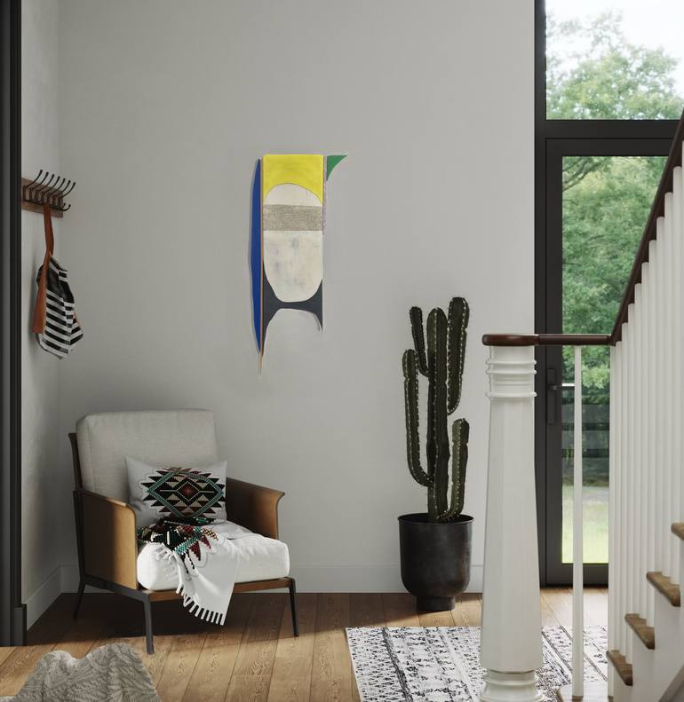 Original Conceptual Abstract Mixed Media by Valerie Wilcox