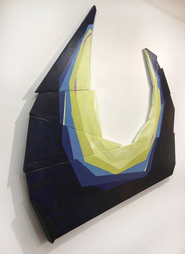 Original Minimalism Abstract Mixed Media by Valerie Wilcox