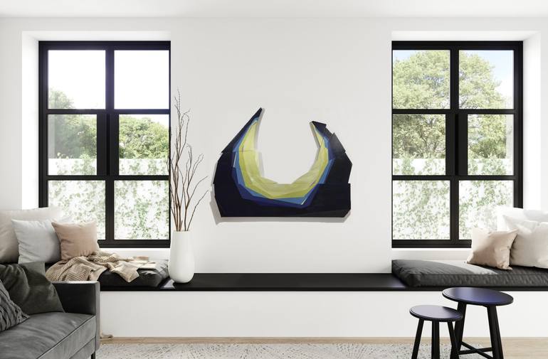 Original Minimalism Abstract Mixed Media by Valerie Wilcox