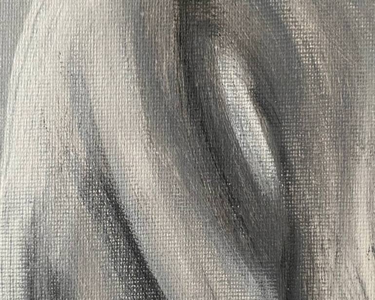 Original Black & White Women Painting by Anastasiia Kudinska