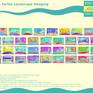 "Para Beaming" Complete Series Landscape Hanging