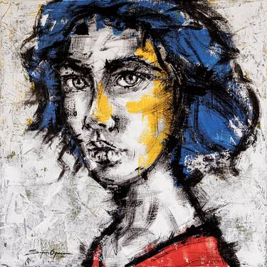 Original Contemporary Women Paintings by Serge Oryan