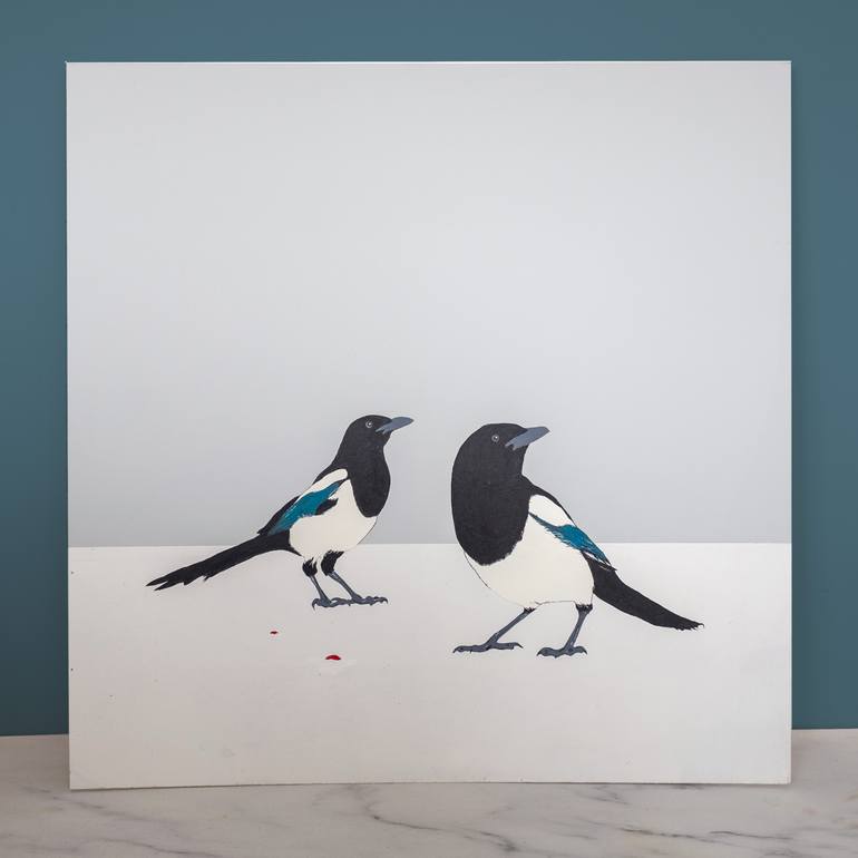 Original Contemporary Animal Painting by Francis Kenney