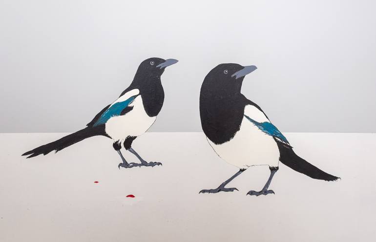 Original Contemporary Animal Painting by Francis Kenney