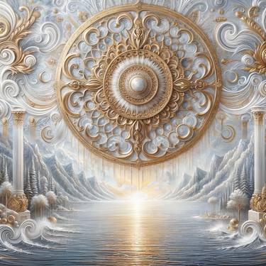 Print of Algorithmic Fantasy Digital by Oleksandr Yerokhin