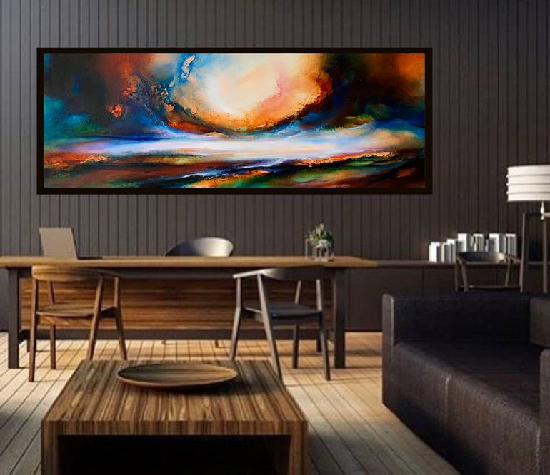 Original Expressionism Abstract Painting by Simon Kenny