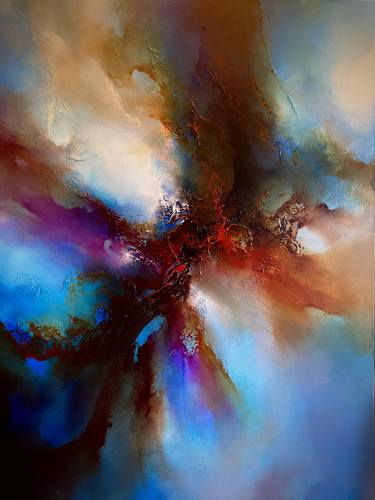 Original Abstract Expressionism Abstract Paintings by Simon Kenny