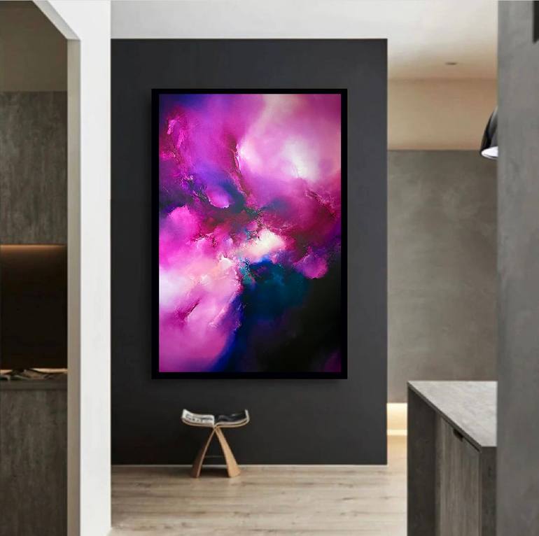 Original Abstract Expressionism Abstract Painting by Simon Kenny