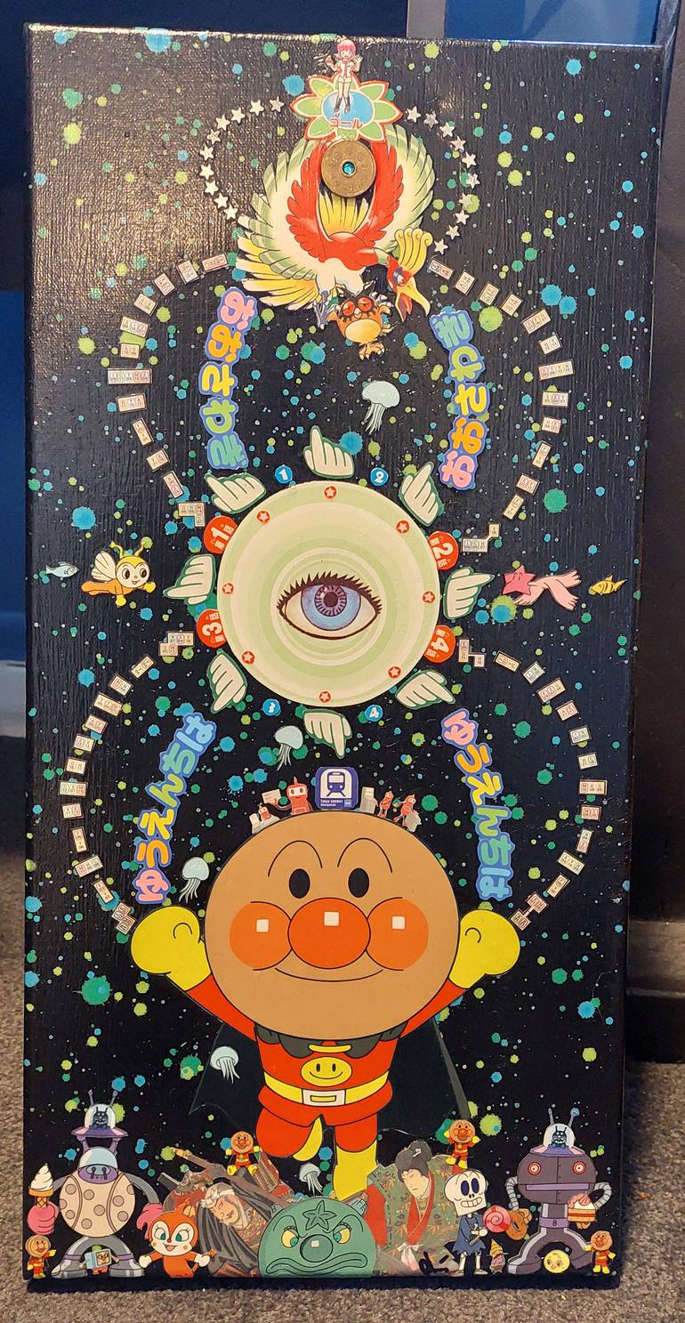 Original Surrealism Travel Collage by Peter Lewis