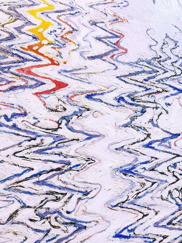 Original Conceptual Love Painting by Matus Lanyi
