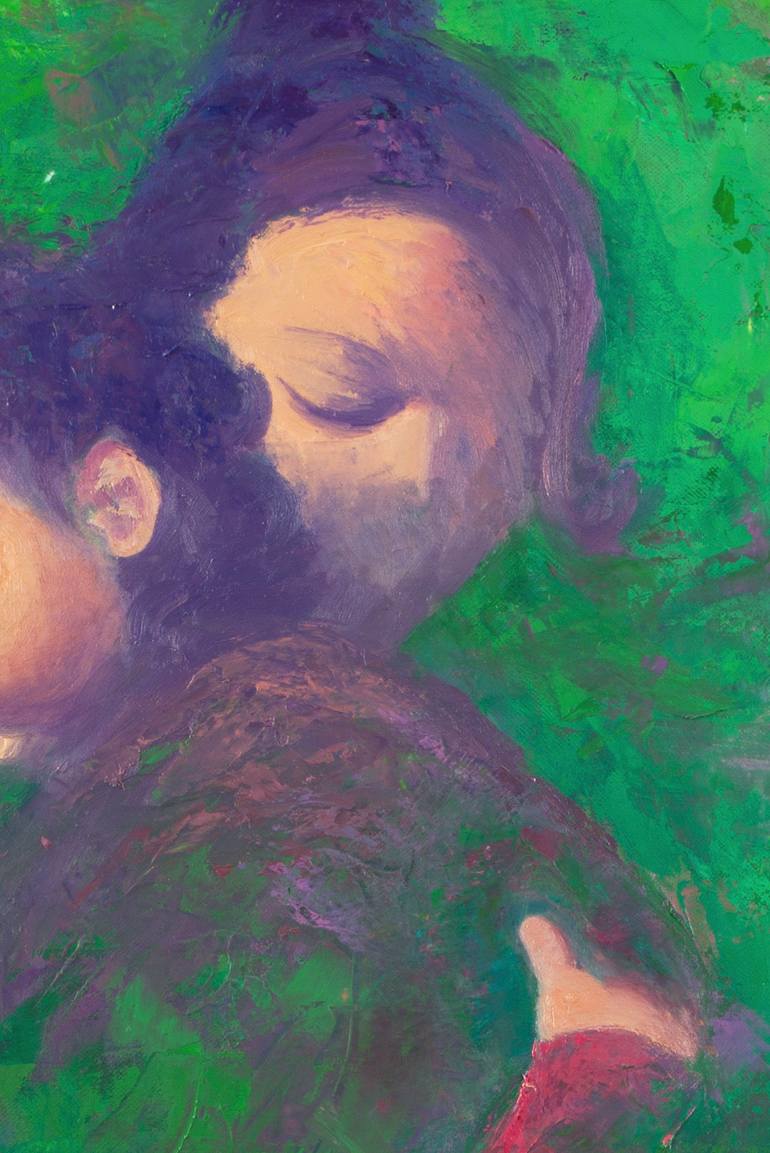 Original Contemporary Love Painting by Letizia Maria Cavallo